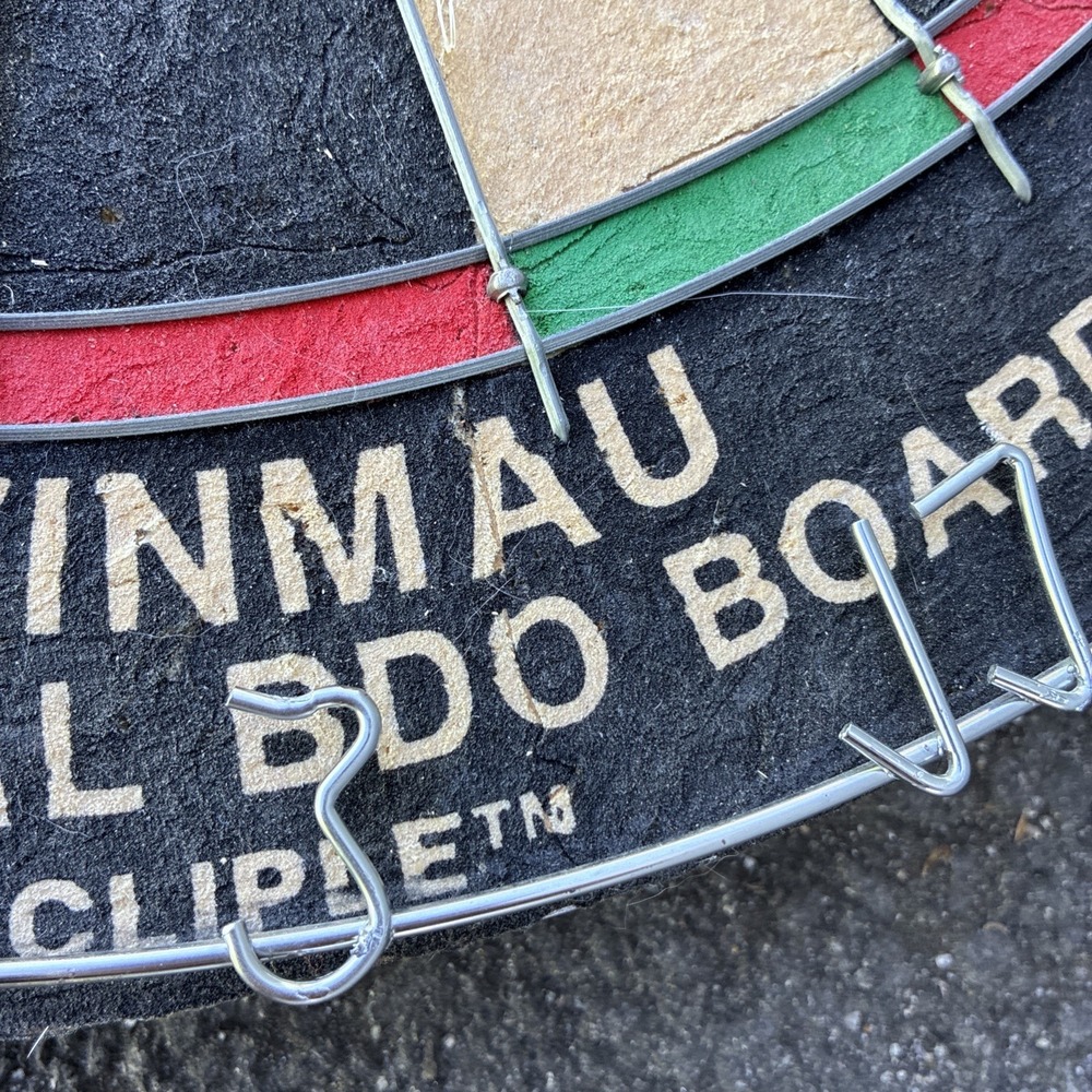 Vintage Winmau Accudart Official British Dart Organization (BDO) Board - Picture 11 of 16